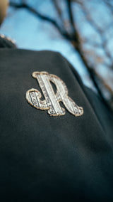 CHARCOAL AZTEC JJR HOODIE