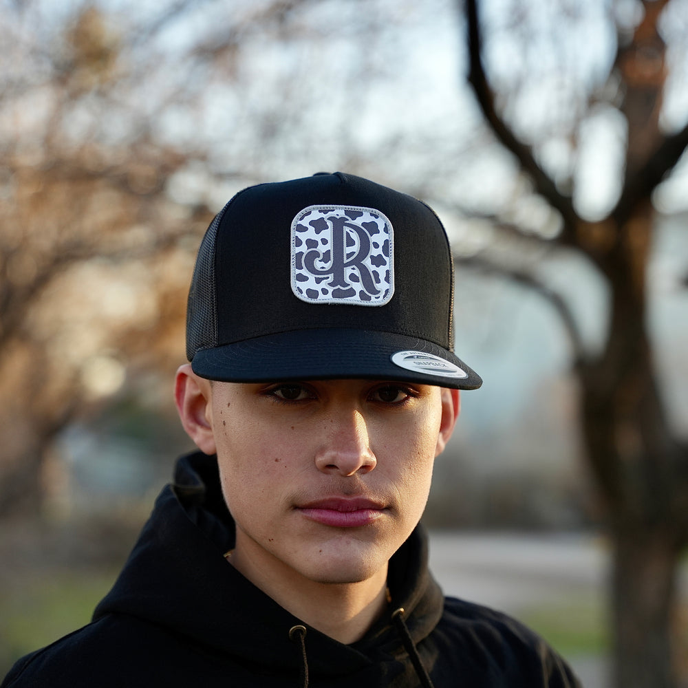 GREY CWPRNT PATCH/ BLACK CAP