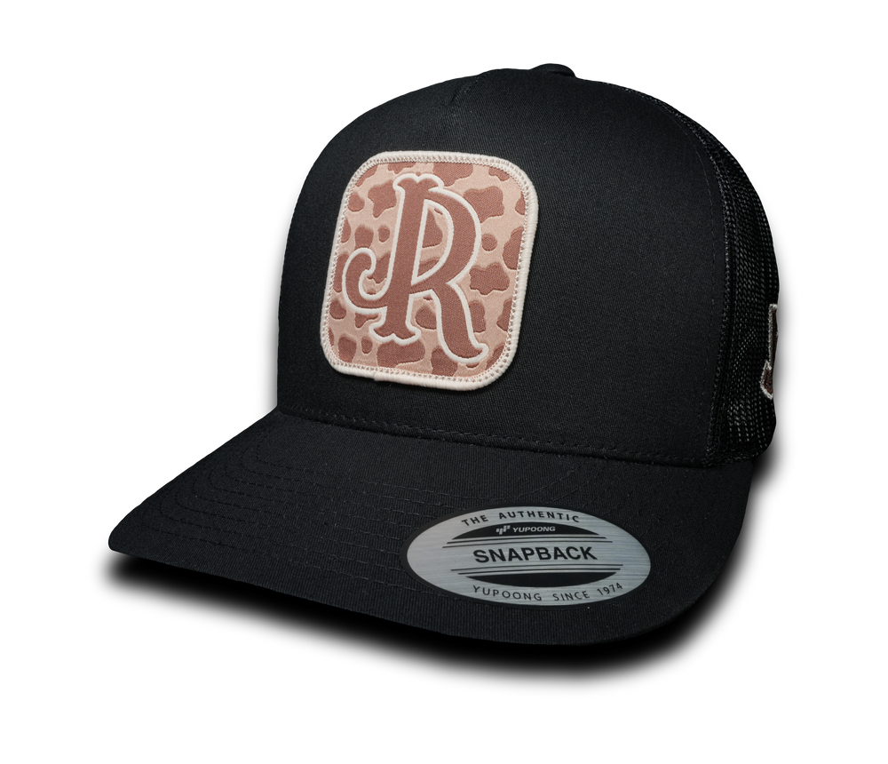 BROWN CWPRNT PATCH/ BLACK CAP