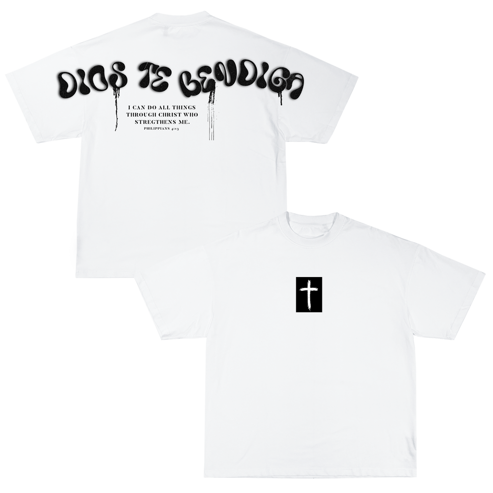 WHITE DTB T-SHIRT