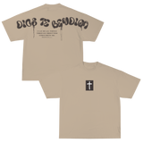 CREAM DTB T-SHIRT