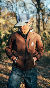 COWHIDE JJR SOFT SHELL JACKET