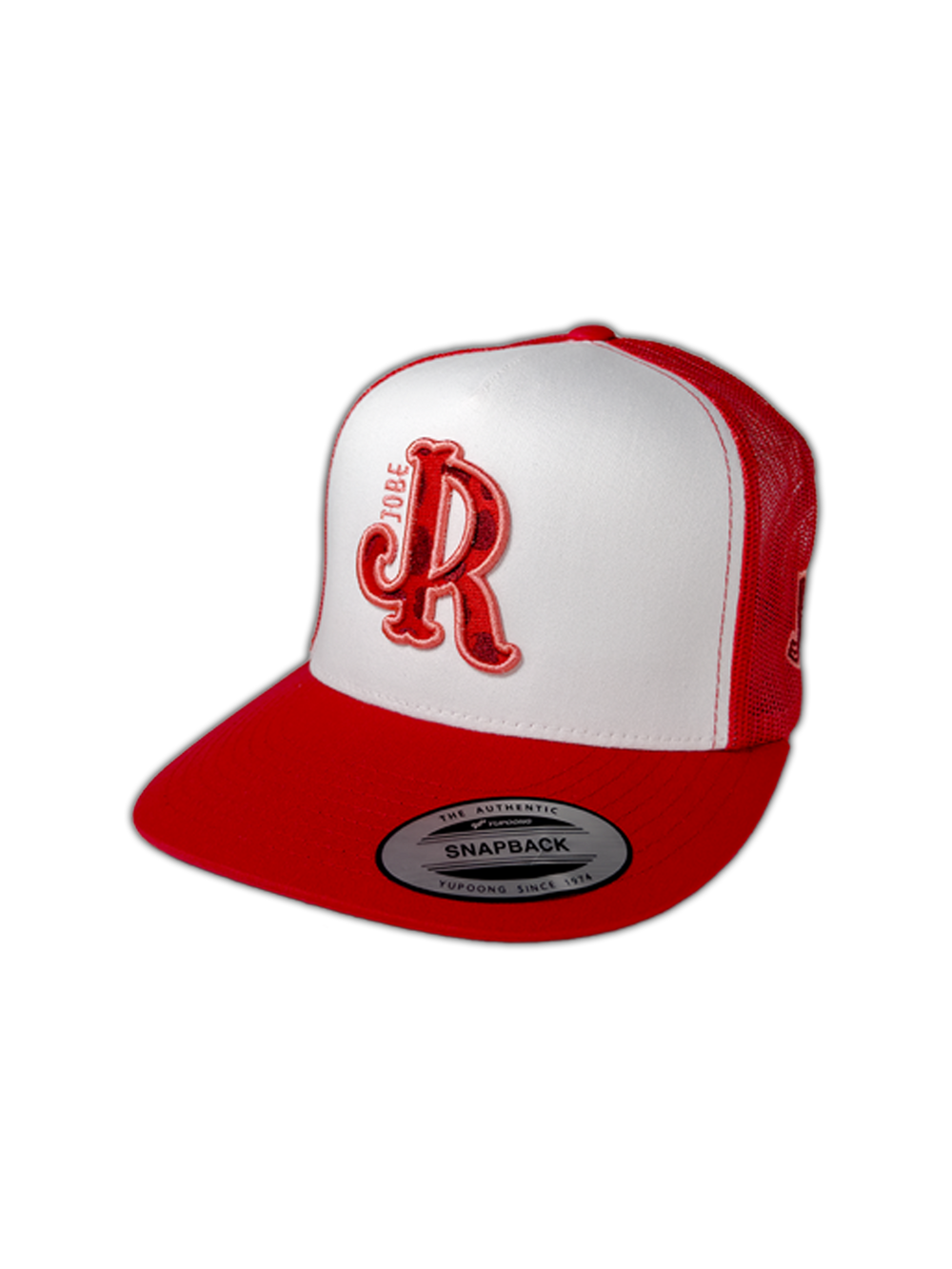 STRAWBERRY CWPRNT JR WHITE/RED CAP