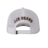 WHITE JJR COWHIDE CAP
