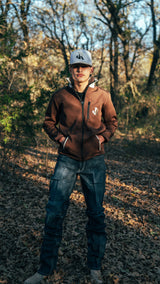 COWHIDE JJR SOFT SHELL JACKET