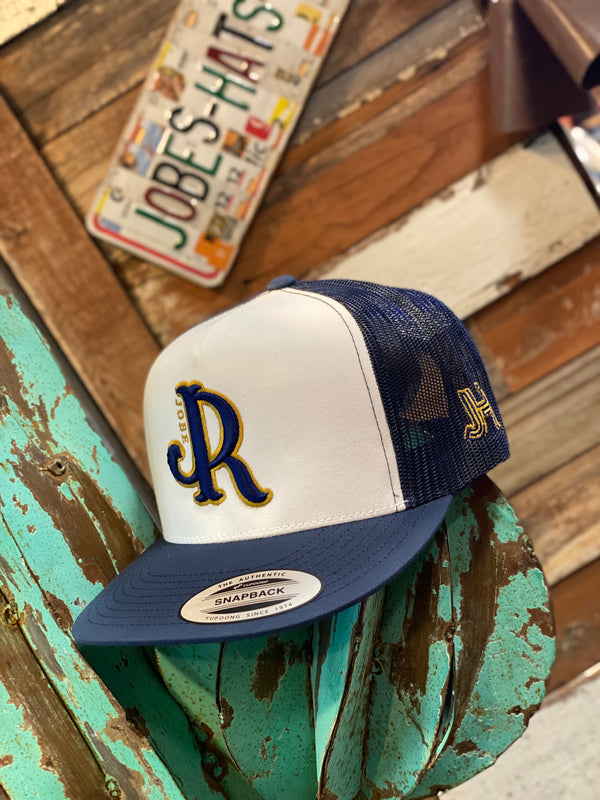 NAVY BLUE/GOLD JJR NAVY BLUE/WHITE CAP