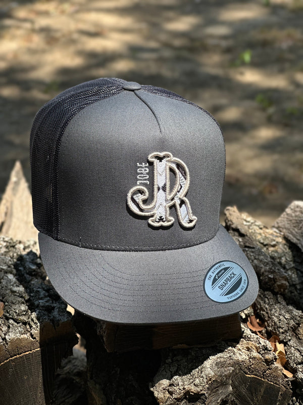 SILVER/ BLK AZTEC GREY JR CAP