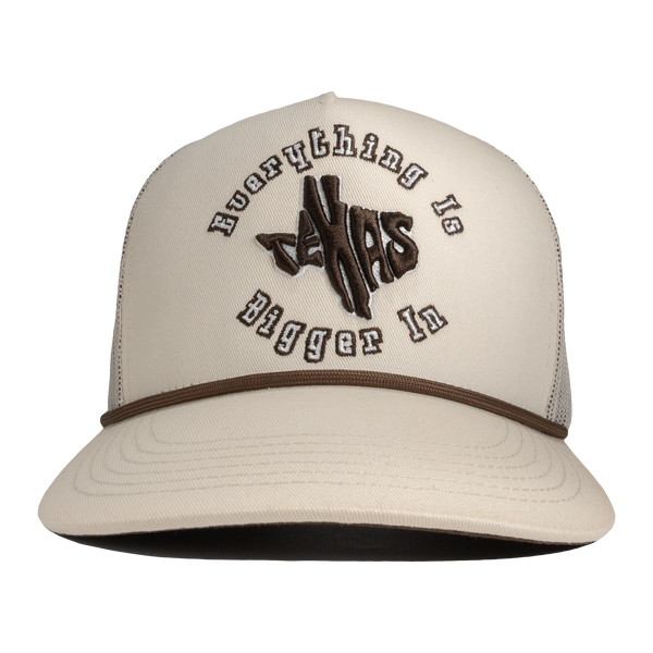 JJR EVERYTHING IS BIGGER IN TEXAS CREAM CAP