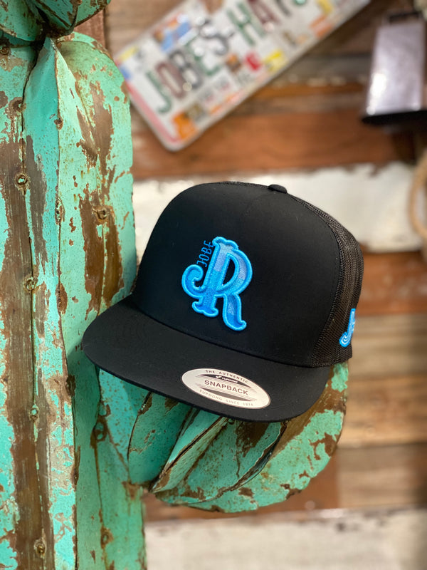 BLUE SERAPE JJR BLACK CAP