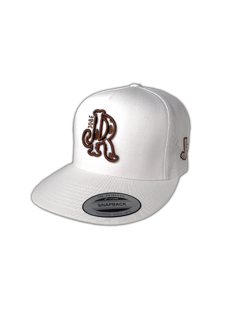 CHOCOLATE CWPRNT JR WHITE CAP