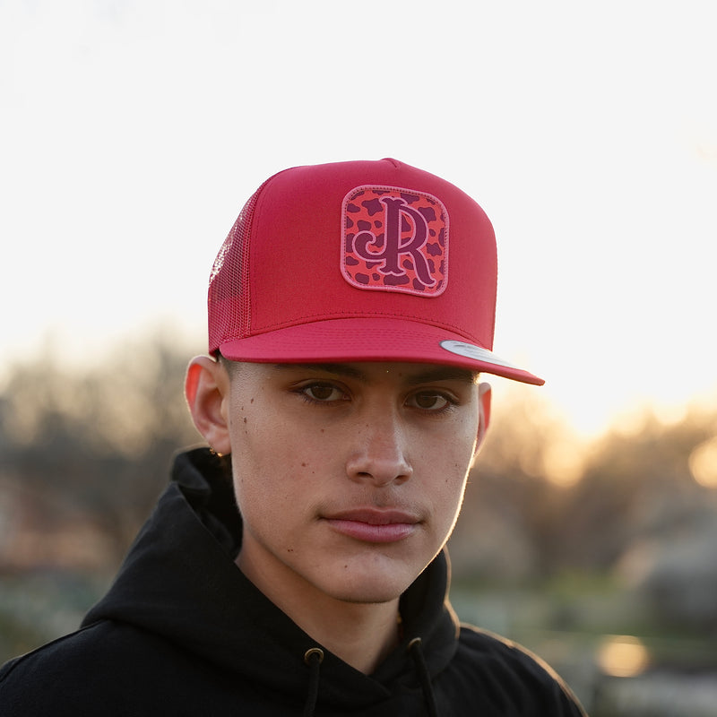 RED CWPRNT PATCH/ RED CAP