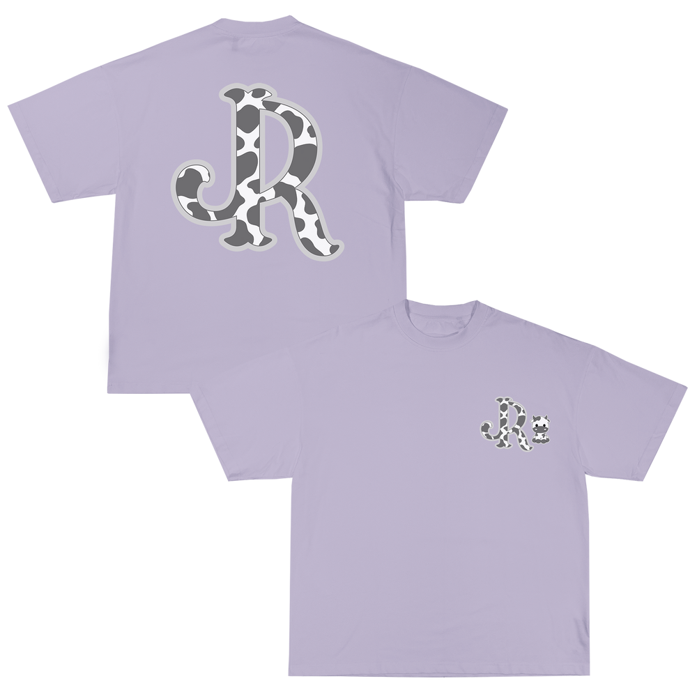 GREY CWPRNT LAVENDER T-SHIRT