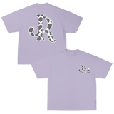 GREY CWPRNT LAVENDER T-SHIRT