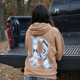 SAND AZTEC HOODIE