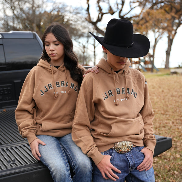 SAND AZTEC HOODIE