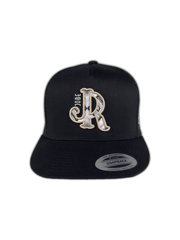 SILVER AZTEC JR BLACK CAP
