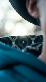 TEAL AZTEC JJR HOODIE