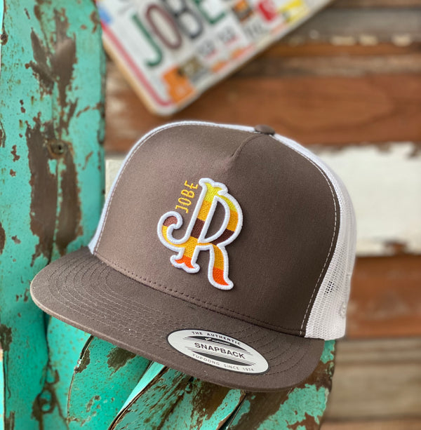 YELLOW SERAPE JJR BROWN CAP