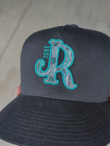 TURQ. AZTEC BLACK CAP