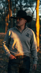 CEMENT JJR QUARTER ZIP