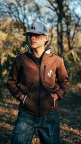 COWHIDE JJR SOFT SHELL JACKET