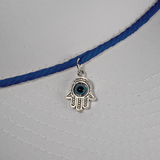 JJR BLUE AZTEC WHITE ROPE HAT