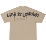 CREAM DTB T-SHIRT