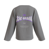 JR GREY CREWNECK