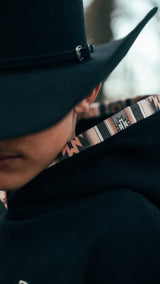 BLACK AZTEC JJR HOODIE