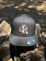 SILVER/ BLK AZTEC GREY CAP