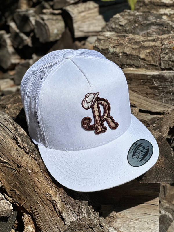 BROWN CHAVALON WHITE JR CAP
