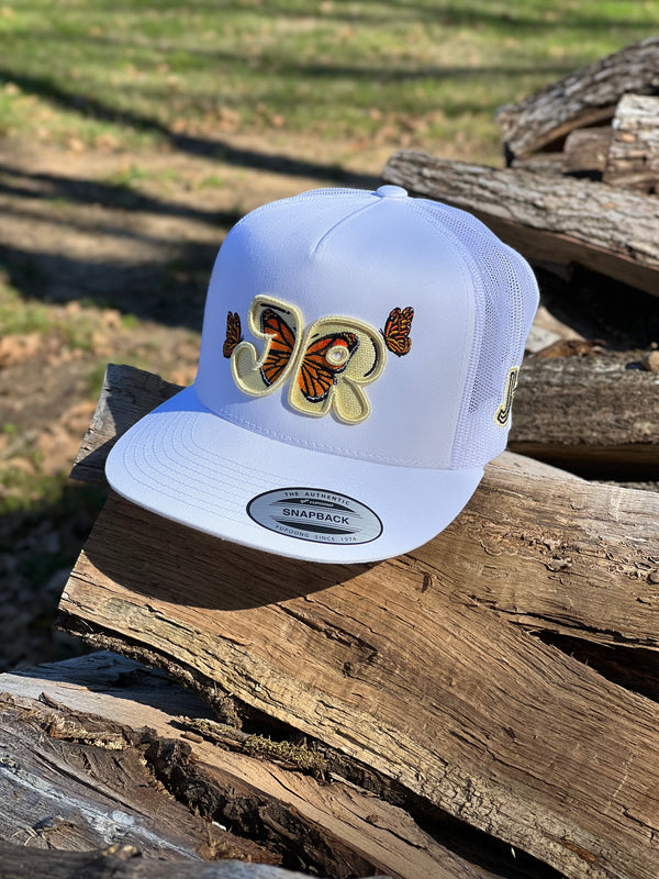 WHITE MONARCH JR CAP
