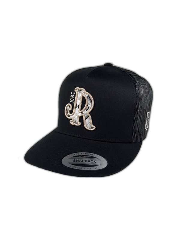 SILVER AZTEC JR BLACK CAP