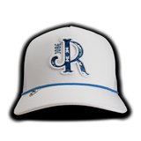 JJR BLUE AZTEC WHITE ROPE HAT