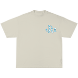 BABY BLUE CWPRNT CREAM T-SHIRT