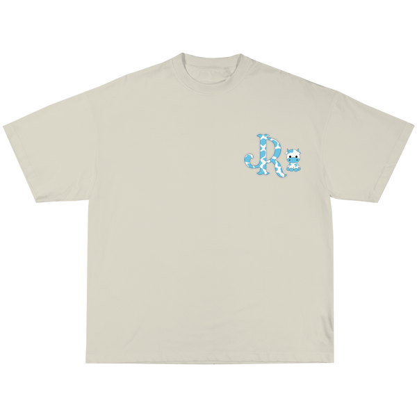 BABY BLUE CWPRNT CREAM T-SHIRT