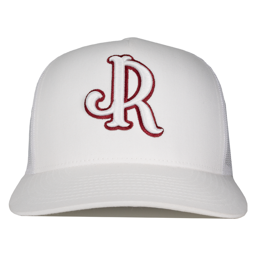 WHITE/ MAROON OG WHITE CAP
