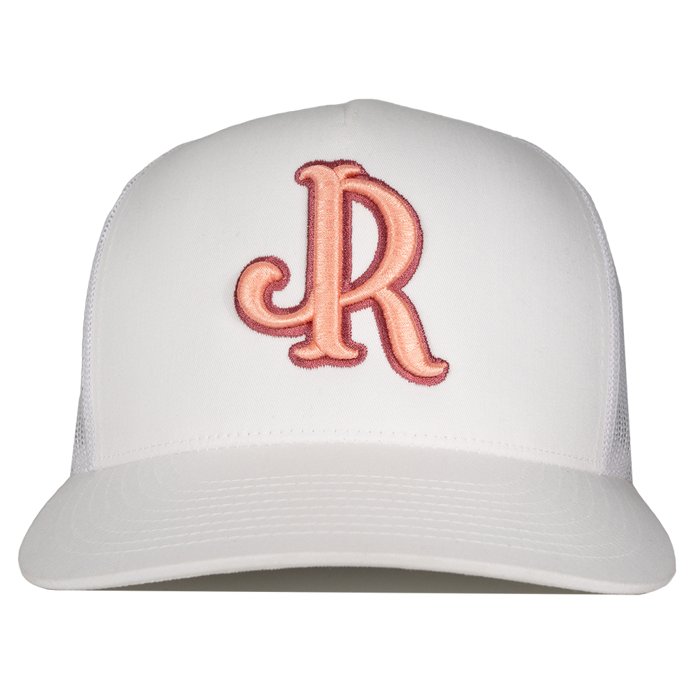 TWO TONE PINK OG WHITE CAP