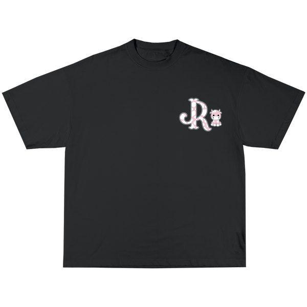 PINK CWPRNT GREY T-SHIRT