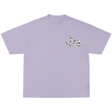 GREY CWPRNT LAVENDER T-SHIRT