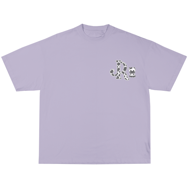GREY CWPRNT LAVENDER T-SHIRT