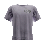 GREY CWPRNT LAVENDER T-SHIRT